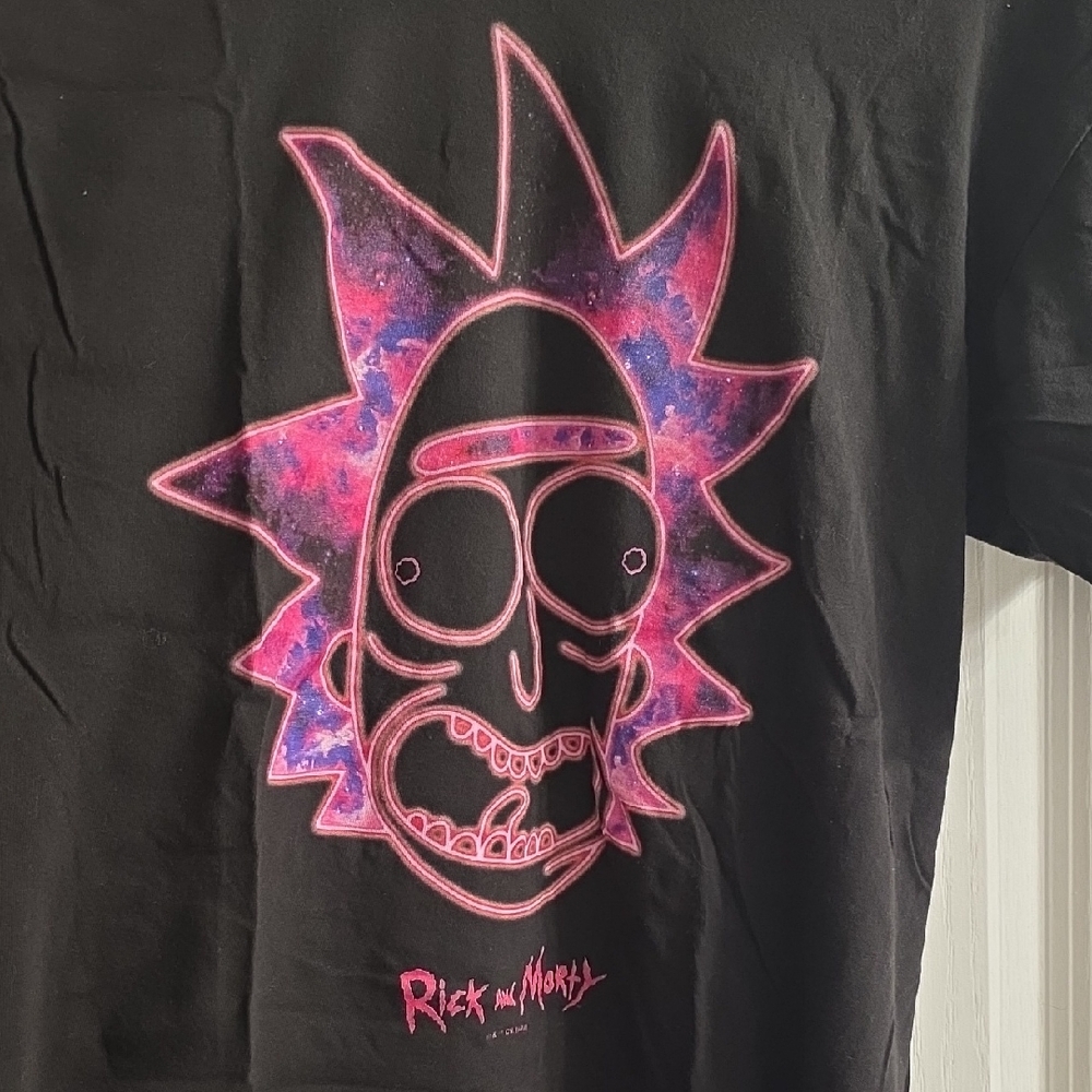 Rick and Morty Black Graphic T-Shirt